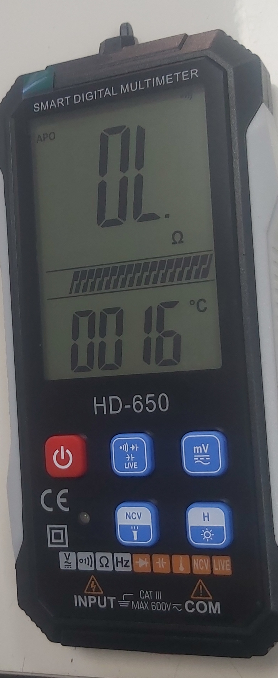 ÖLÇÜ ALETİ ARTIKO HD-650 SARJLI