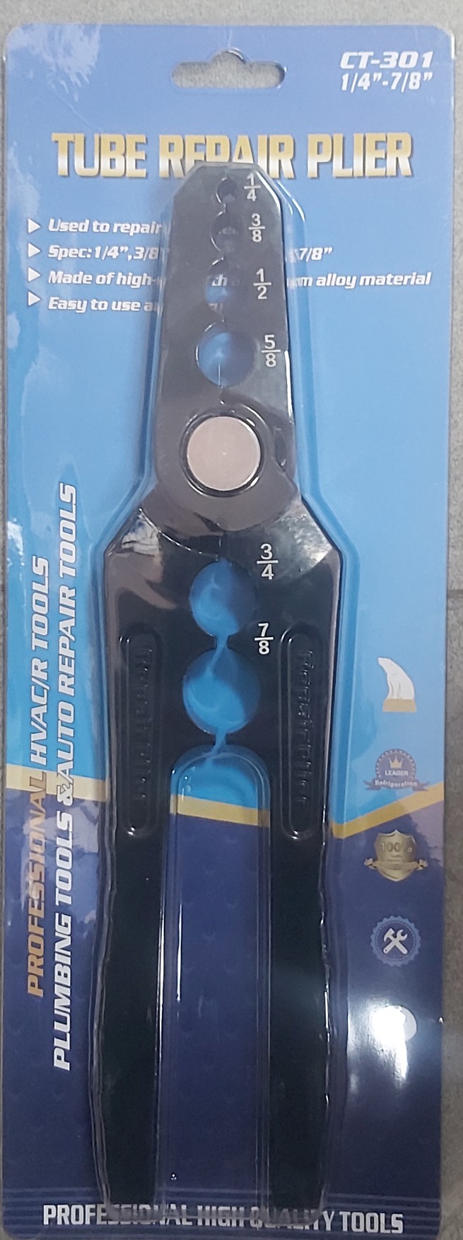 CH-CT-301 BAKIR BORU YÜZEY DÜZELTİCİ 1/4 3/8 1/2 5/8 3/4