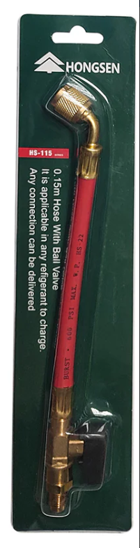 HONGSEN GAZ HORTUMU VANA APARATI HS-115 1/4-1/4
